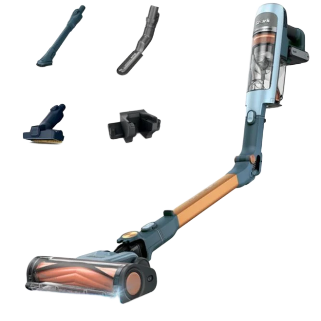 SHARK PHOENIX CORDLESS VACUUM - ICE BLUE/ CAMEL IA1241UKTDB
