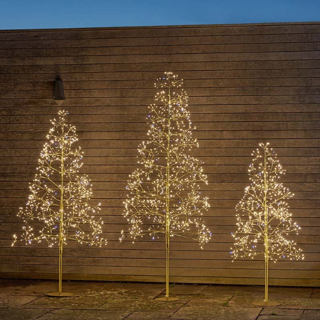 GOLDEN TWINKLING TREE - 1.8M, LV - Image 2