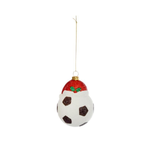 FESTIVE FOOTBALL PENDANT
