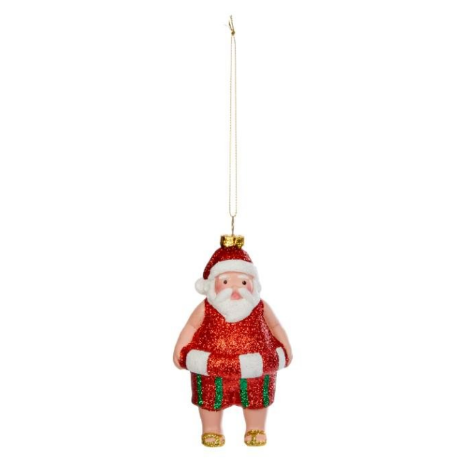 NOVELTY SANTA PENDANT