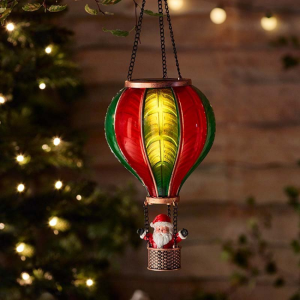 SANTA FLAMING BALLON
