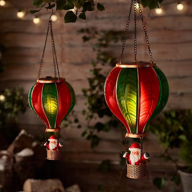 SANTA FLAMING BALLOON - XL - Image 2