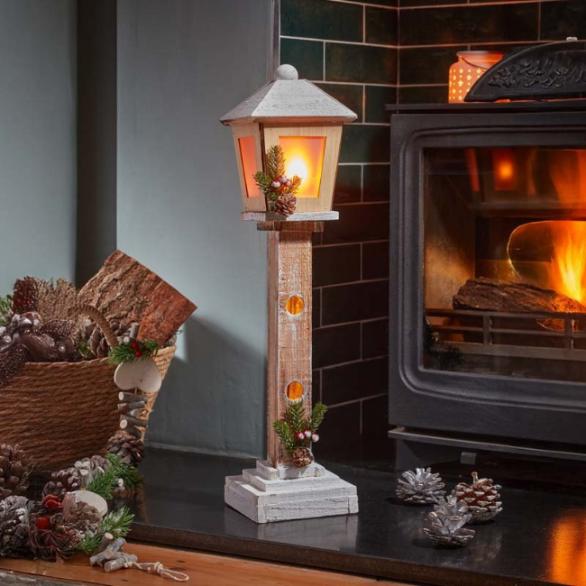 DECORWOOD - COOLFLAME LAMP POST, FSC1