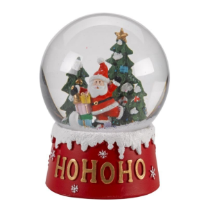 MUSICAL SANTA SNOWSPHERES 12CM